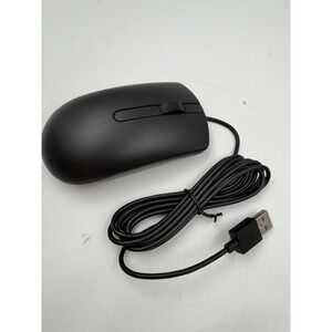 Dell MS116T1 - MS116 Black Optical 1000 Dpi USB Scroll Wheel Mouse (C16) NEW